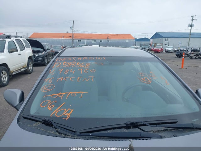 KMHCT4AE1GU984960 Hyundai ACCENT GL