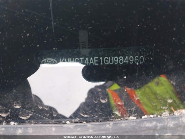 KMHCT4AE1GU984960 Hyundai ACCENT GL