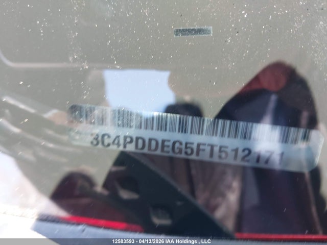Продаж на аукціоні авто 2015 Dodge Journey R/t Rallye, vin: 3C4PDDEG5FT512171, номер лоту: 12583593