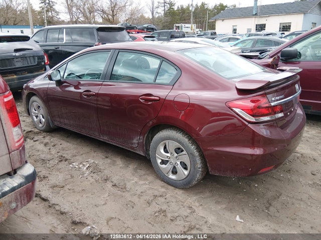 2015 Honda Civic Lx მანქანა იყიდება აუქციონზე, vin: 2HGFB2F47FH031942, აუქციონის ნომერი: 12583612