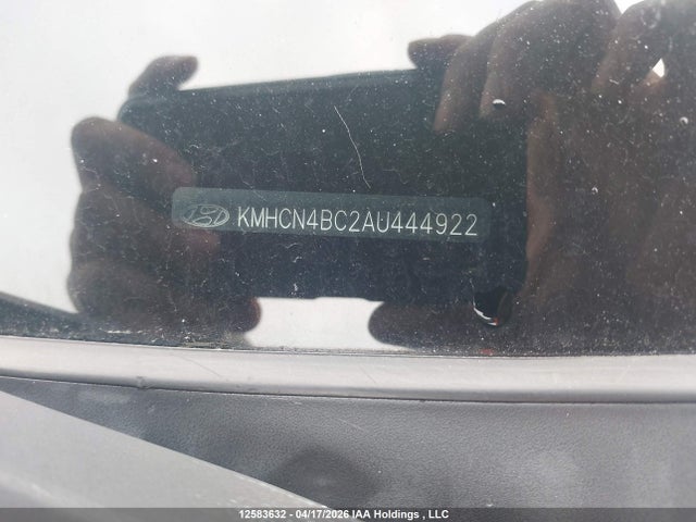 12583632 :رقم المزاد ، KMHCN4BC2AU444922 vin ، 2010 Hyundai Accent مزاد بيع