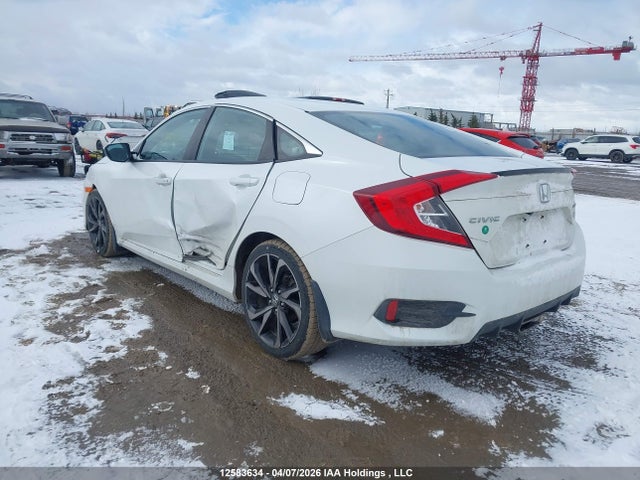 12583634 :رقم المزاد ، 2HGFC2F81LH014629 vin ، 2020 Honda Civic Sport مزاد بيع