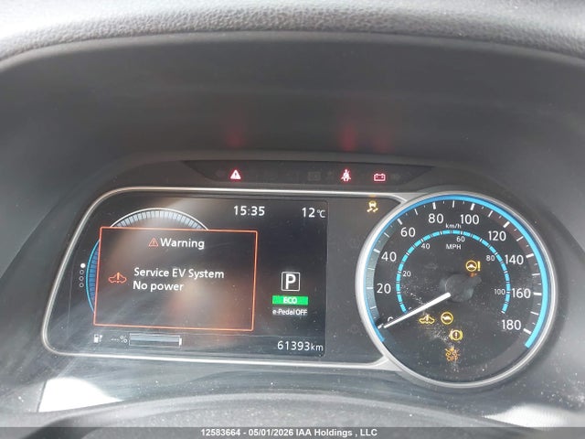 1N4AZ1CP8KC304340 Nissan Leaf S/sl/sv