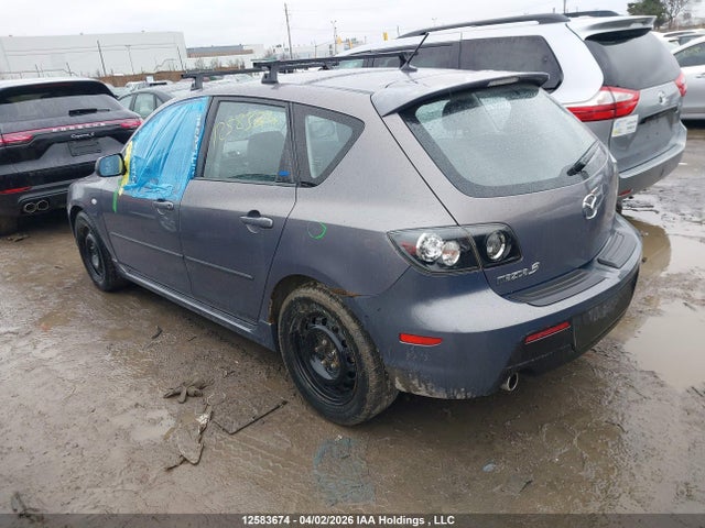 2008 Mazda Mazda3 Gs/gt მანქანა იყიდება აუქციონზე, vin: JM1BK343781143834, აუქციონის ნომერი: 12583674