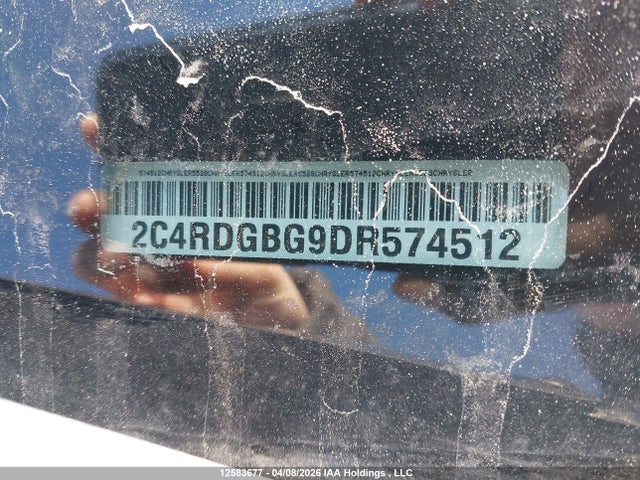 Продажа на аукционе авто 2013 Dodge Grand Caravan Se/sxt, vin: 2C4RDGBG9DR574512, номер лота: 12583677