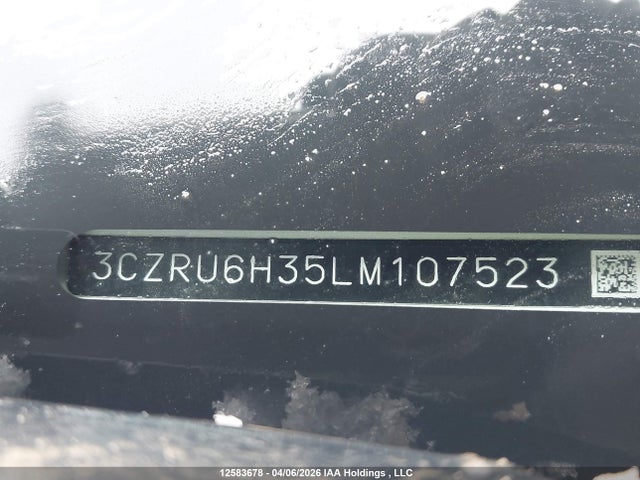 3CZRU6H35LM107523 Honda HR-V LX