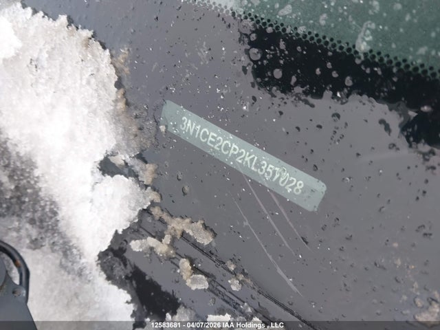 12583681 :رقم المزاد ، 3N1CE2CP2KL357028 vin ، 2019 Nissan Versa Note S/sr/sv مزاد بيع