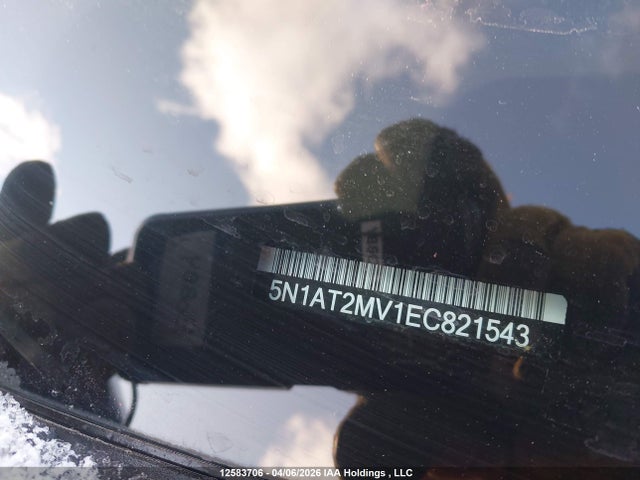 5N1AT2MV1EC821543 Nissan Rogue S/sl/sv