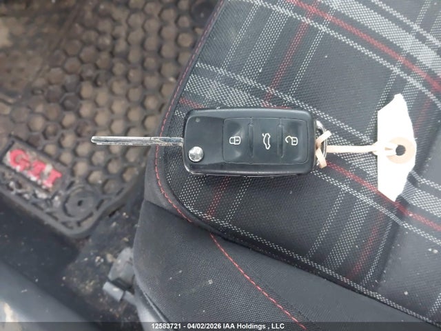 12583721 :رقم المزاد ، WVWGV7AJ1CW306884 vin ، 2012 Volkswagen Golf Gti 5-door مزاد بيع