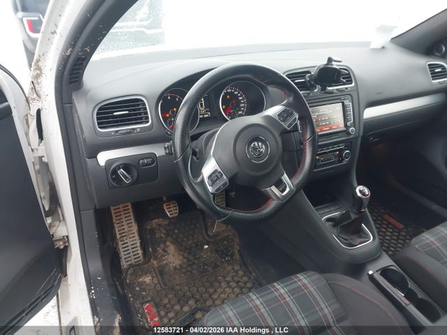 12583721 :رقم المزاد ، WVWGV7AJ1CW306884 vin ، 2012 Volkswagen Golf Gti 5-door مزاد بيع