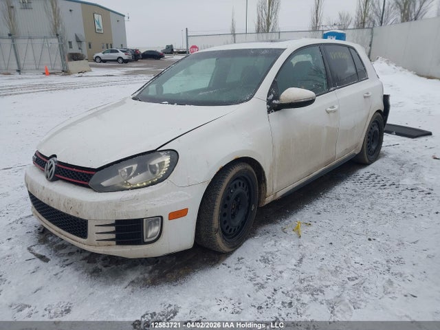 12583721 :رقم المزاد ، WVWGV7AJ1CW306884 vin ، 2012 Volkswagen Golf Gti 5-door مزاد بيع