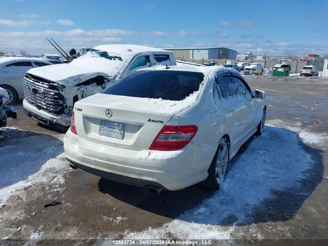 12583734 :رقم المزاد ، WDDGF8BBXBA499855 vin ، 2011 Mercedes-benz C 300 4matic مزاد بيع