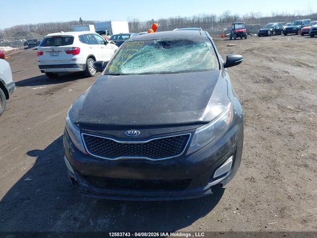 12583743 :رقم المزاد ، KNAGM4A72F5555238 vin ، 2015 Kia Optima Lx/lx Winter Edition مزاد بيع