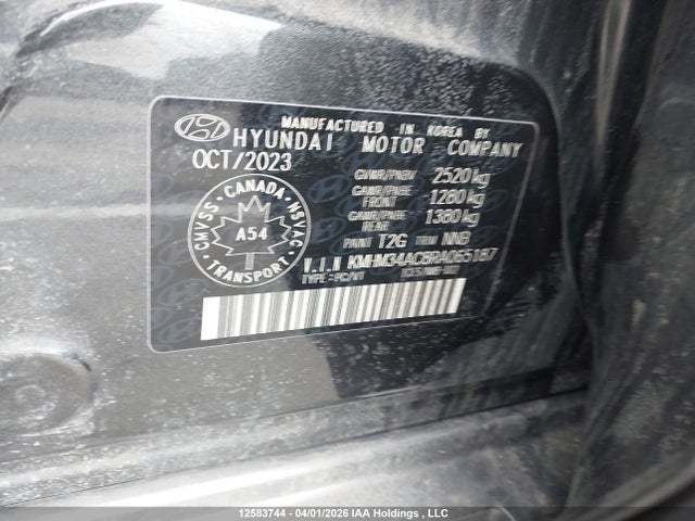 Продаж на аукціоні авто 2024 Hyundai Ioniq 6 Sel, vin: KMHM34AC8RA065187, номер лоту: 12583744