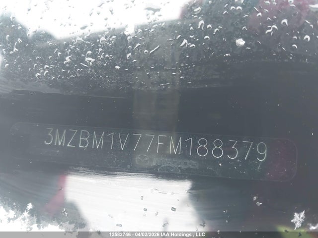 3MZBM1V77FM188379 Mazda 3 TOURING