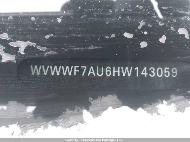 WVWWF7AU6HW143059 Volkswagen Golf R 2.0 Tsi