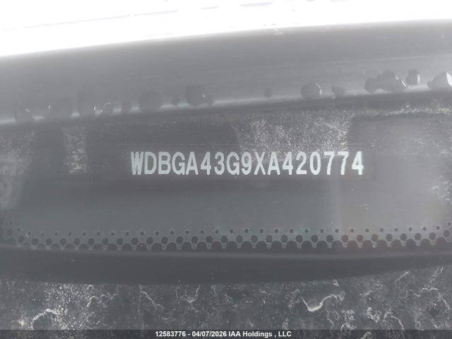 Aukcja sprzedaży 1999 Mercedes-benz S 420, vin: WDBGA43G9XA420774, numer aukcji: 12583776