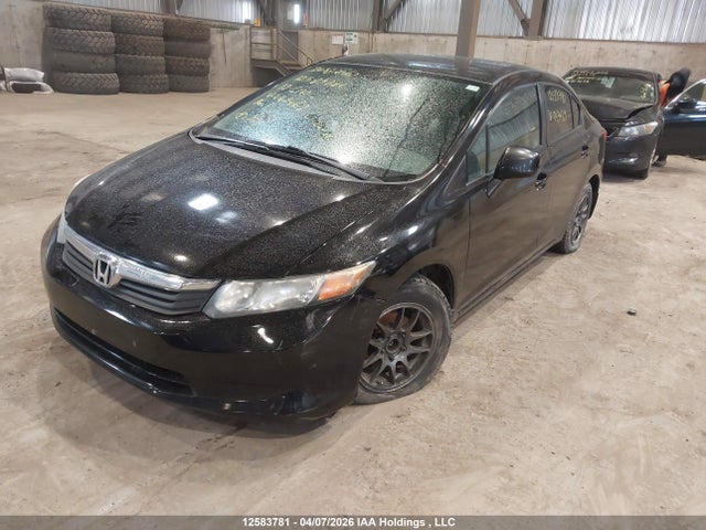 12583781 :رقم المزاد ، 2HGFB2F47CH043469 vin ، 2012 Honda Civic Lx مزاد بيع