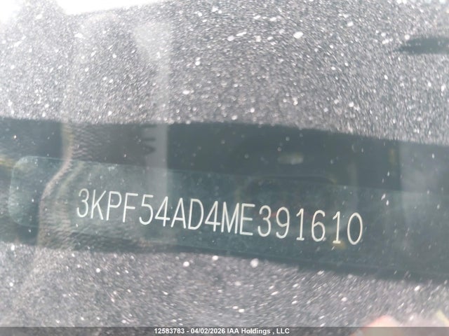 12583783 :رقم المزاد ، 3KPF54AD4ME391610 vin ، 2021 Kia Forte Ex مزاد بيع