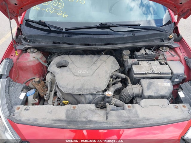 12583787 :رقم المزاد ، KMHCT4AEXGU974878 vin ، 2016 Hyundai Accent Gl مزاد بيع