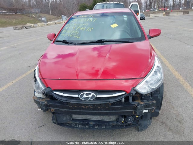 12583787 :رقم المزاد ، KMHCT4AEXGU974878 vin ، 2016 Hyundai Accent Gl مزاد بيع