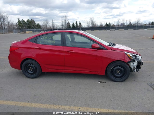 12583787 :رقم المزاد ، KMHCT4AEXGU974878 vin ، 2016 Hyundai Accent Gl مزاد بيع