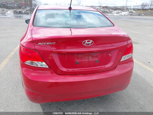 12583787 :رقم المزاد ، KMHCT4AEXGU974878 vin ، 2016 Hyundai Accent Gl مزاد بيع