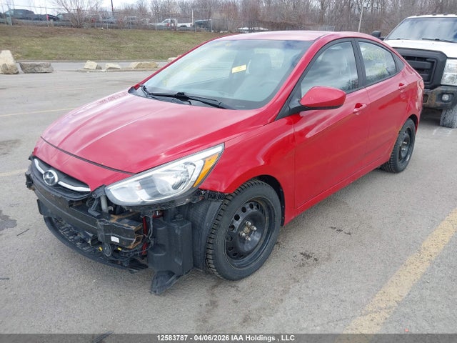 12583787 :رقم المزاد ، KMHCT4AEXGU974878 vin ، 2016 Hyundai Accent Gl مزاد بيع