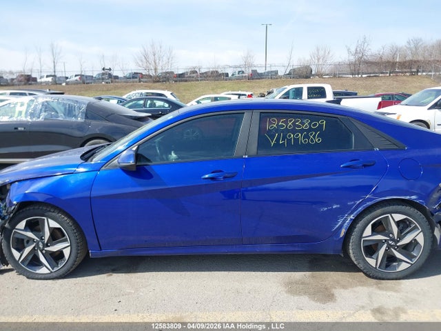 2023 Hyundai Elantra Luxury Ivt მანქანა იყიდება აუქციონზე, vin: KMHLN4AG9PU499686, აუქციონის ნომერი: 12583809