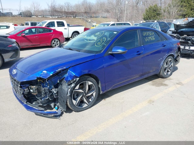 2023 Hyundai Elantra Luxury Ivt მანქანა იყიდება აუქციონზე, vin: KMHLN4AG9PU499686, აუქციონის ნომერი: 12583809