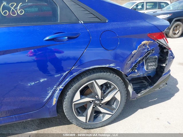 2023 Hyundai Elantra Luxury Ivt მანქანა იყიდება აუქციონზე, vin: KMHLN4AG9PU499686, აუქციონის ნომერი: 12583809