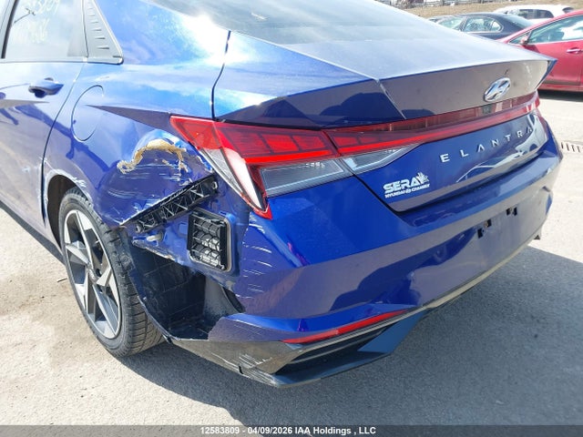 2023 Hyundai Elantra Luxury Ivt მანქანა იყიდება აუქციონზე, vin: KMHLN4AG9PU499686, აუქციონის ნომერი: 12583809