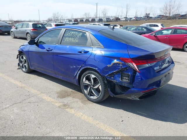 2023 Hyundai Elantra Luxury Ivt მანქანა იყიდება აუქციონზე, vin: KMHLN4AG9PU499686, აუქციონის ნომერი: 12583809
