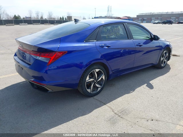 2023 Hyundai Elantra Luxury Ivt მანქანა იყიდება აუქციონზე, vin: KMHLN4AG9PU499686, აუქციონის ნომერი: 12583809