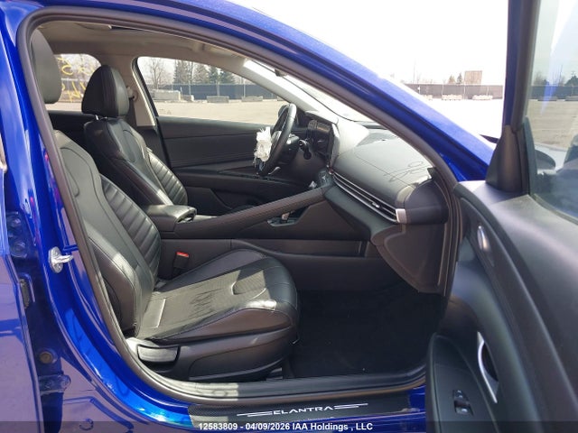2023 Hyundai Elantra Luxury Ivt მანქანა იყიდება აუქციონზე, vin: KMHLN4AG9PU499686, აუქციონის ნომერი: 12583809