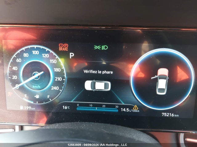 2023 Hyundai Elantra Luxury Ivt მანქანა იყიდება აუქციონზე, vin: KMHLN4AG9PU499686, აუქციონის ნომერი: 12583809