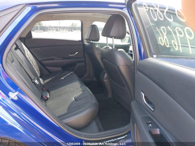 2023 Hyundai Elantra Luxury Ivt მანქანა იყიდება აუქციონზე, vin: KMHLN4AG9PU499686, აუქციონის ნომერი: 12583809
