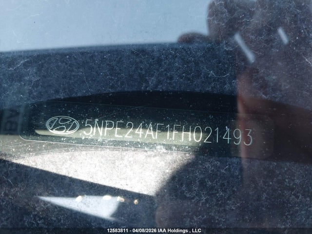 5NPE24AF1FH021493 Hyundai SONATA GLS