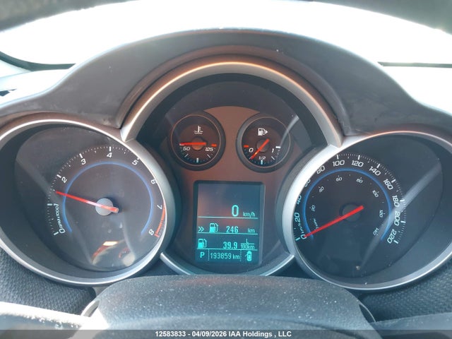 Продажа на аукционе авто 2012 Chevrolet Cruze Lt Turbo, vin: 1G1PF5SC6C7309798, номер лота: 12583833