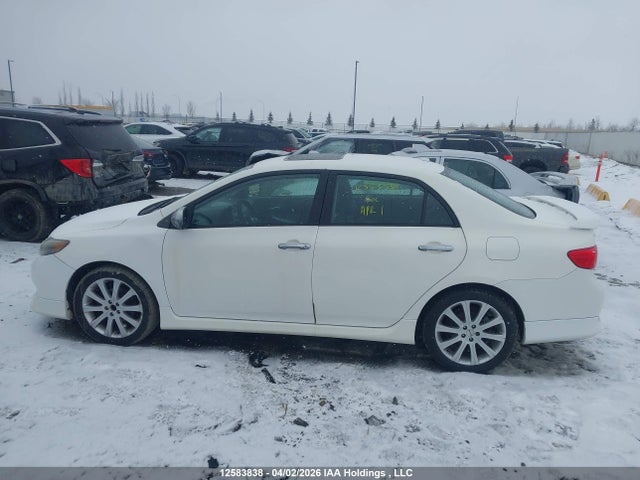 2009 Toyota Corolla Xrs Xrs მანქანა იყიდება აუქციონზე, vin: 2T1BE40E39C027094, აუქციონის ნომერი: 12583838