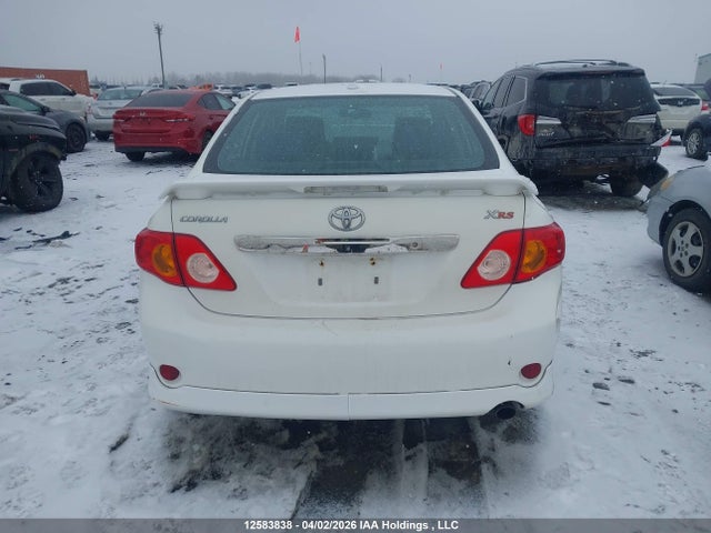 2009 Toyota Corolla Xrs Xrs მანქანა იყიდება აუქციონზე, vin: 2T1BE40E39C027094, აუქციონის ნომერი: 12583838