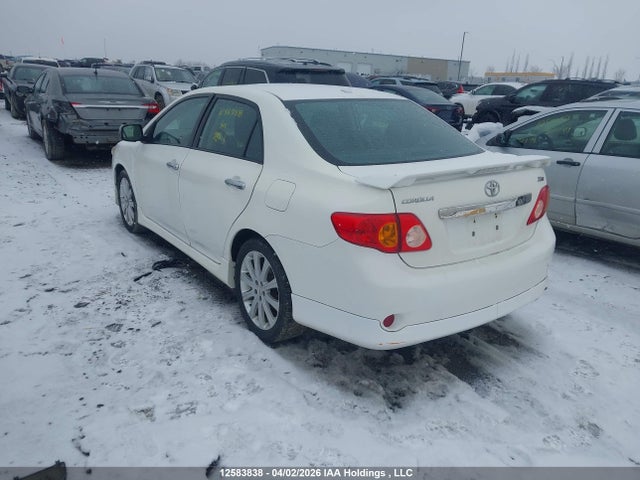 2009 Toyota Corolla Xrs Xrs მანქანა იყიდება აუქციონზე, vin: 2T1BE40E39C027094, აუქციონის ნომერი: 12583838