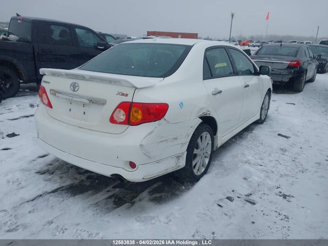 2009 Toyota Corolla Xrs Xrs მანქანა იყიდება აუქციონზე, vin: 2T1BE40E39C027094, აუქციონის ნომერი: 12583838