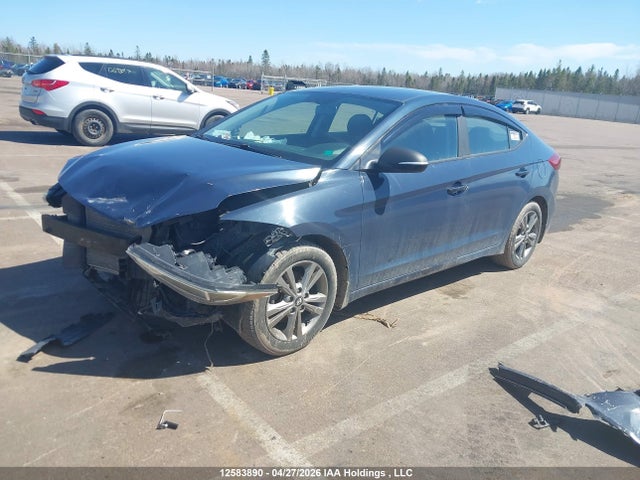 12583890 :رقم المزاد ، KMHD84LF3HU182357 vin ، 2017 Hyundai Elantra Se/value/limited مزاد بيع