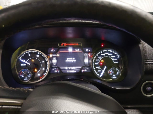 Продаж на аукціоні авто 2020 Ram 1500 Rebel, vin: 1C6SRFLM6LN244248, номер лоту: 12583193