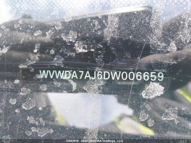 Aukcja sprzedaży 2013 Volkswagen Golf, vin: WVWDA7AJ6DW006659, numer aukcji: 12583919