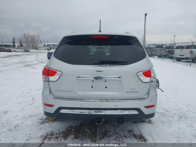 12583935 :رقم المزاد ، 5N1AR2MM6FC644494 vin ، 2015 Nissan Pathfinder Platinum/s/sl/sv مزاد بيع