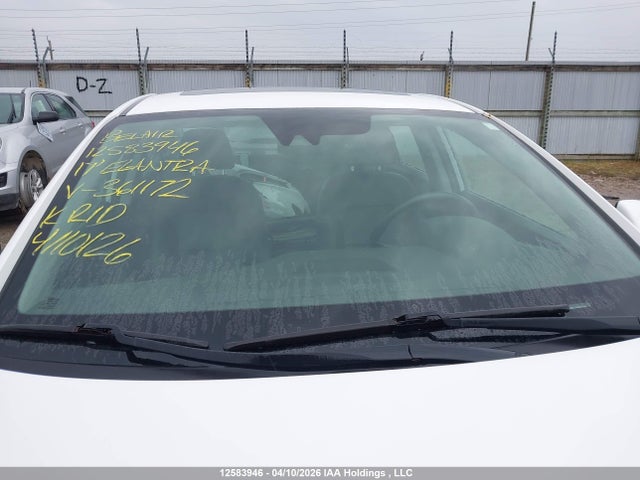 KMHD84LFXHU361172 Hyundai Elantra