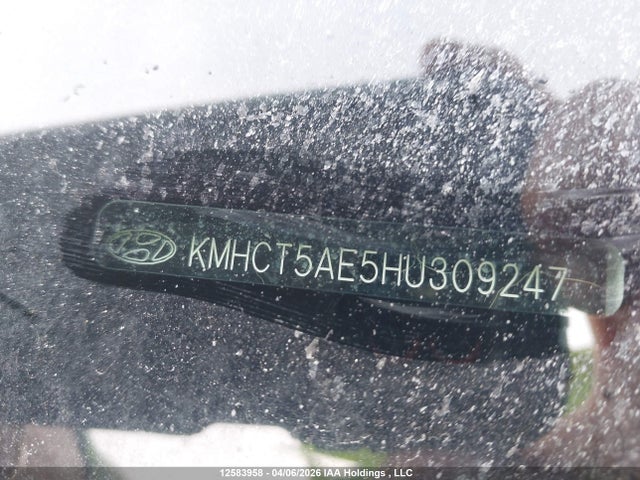 KMHCT5AE5HU309247 Hyundai ACCENT SE