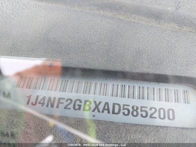 Продаж на аукціоні авто 2010 Jeep Patriot Sport/north, vin: 1J4NF2GBXAD585200, номер лоту: 12583978
